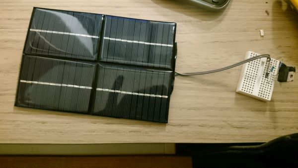 Solar charging circuit